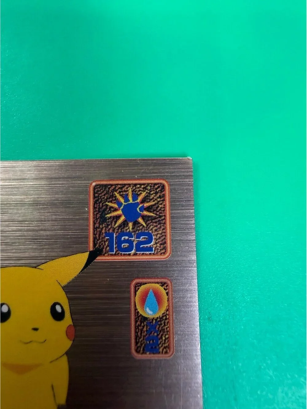 Vintage 1998 Pokémon Pikachu Amada Super DX D47 Japanese Sticker Card